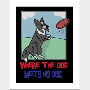 Where The Dog Meets His Disc Posters and Art